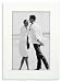 Malden Linear Wood White Picture Frame