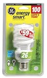 GE Spiral Compact Fluorescent Bulb, 26 Watts