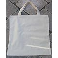 10 Baumwolltragetasche Stofftasche UNBEDRUCKT 38x42+37 + 1 Glasbeutel