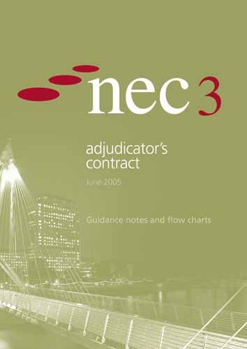 NEC3 Adjudicator's Contract Guidance Notes and Flow Charts