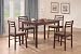Kitchen & Housewares : Ringo Dining Room Set - Tobbacco