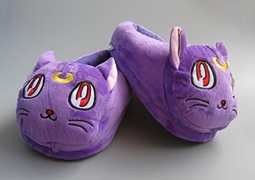 Sailor Moon Anime Plush Indoor Bedroom Winter Warm Slipper 11"