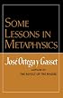 Some Lessons in Metaphysics