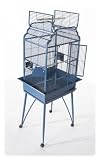 Dome Top Bird Cage 22X17X33 POWDER COATED