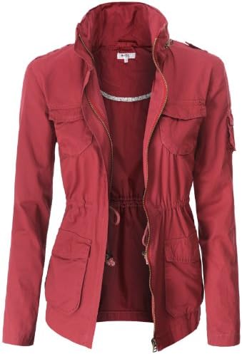 Doublju Lightweight Casual Safari Jackets