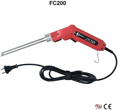 BulbKing Hot Knife EPS Foam Cutter 200 Watts & 120 Volts (Red)