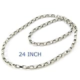 TrendToGo Stainless Steel Designer Style Linked Chain
