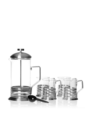 Primula 5-Piece Coffee Press Gift Set, Stainless Steel