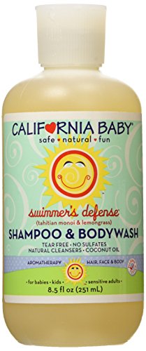 California Baby Shampoo & Body Wash - Swimmer's Defense, 8.5 oz