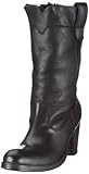 Buffalo London 1005 W 01 COW MONTONE 121267, Damen Stiefel, Schwarz (BLACK 01), EU 39