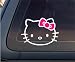 Hello Kitty with PINK BOW Car Decal / Sticker