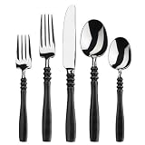 Gourmet Settings Madrid 20-Piece Flatware Set, Service for 4