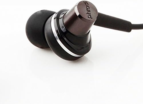 Earphones, Ventung Noise Isolating Ergonomic In-ear Earbuds Bass Enhanced and Stereo Surround Sound Audio Headphones with Mic &amp; Volume Control &amp; Remote Control for All 3.5mm Devices (3-Black)