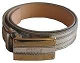 Review   / Chloe Metallic Logo Belt