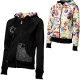 Volcom Watermark Reversible Full-Zip Hooded Sweatshirt - Women's