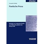 Poetische Prosa: Beitrage zur modernen Poetik von Charles Baudelaire bis Georg Trakl (M & P Schriftenreihe fur Wissenschaft und Forschung) book cover