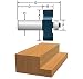 BOSCH 85615M 1-1/2-Inch Diameter 1/2-Inch Cut Carbide Tipped Rabbeting Router Bit 1/2-Inch Shank With Bearing