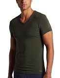 Calvin Klein Men's Micro Modal Short Sleeve V Neck