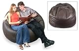 Leather beanbag couch, 'Family' (double)