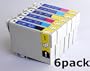 6 pack High-Capacity compatible Epson 98 #98 ink cartridges For Epson Artisan 600 700 800 Replace 99 #99 standard capacity ink. Outstanding quality-30 days money back guarantee