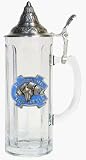 North Carolina Tar Heels Tall Lidded Stein