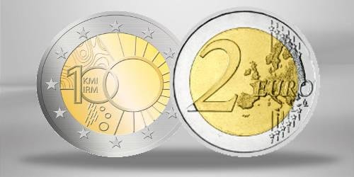BELGIUM / Belgien / Belgique 2 Euro Commemorative Coins " 100th Anniversary Royal Metrological Institute KMI IRM 1913 - 2013 " 2013 Grade : unc.