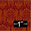 Victorian Peregrine Dollhouse Miniature Wallpaper.