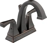 Delta 2551LF-RB Dryden Two Handle Centerset Lavatory Faucet, Venetian Bronze
