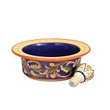 Pfaltzgraff Villa della Luna Wine Coaster and Bottle Stopper