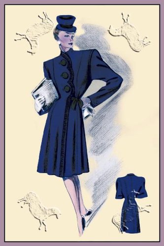Art Poster, Dressy Coats for Little Women - 18.75 x 27.5