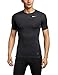 Nike Men's Pro Cool Compression Shirt Tee Dri-Fit Black Size XL