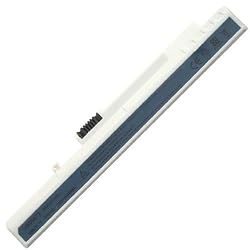 Super-Capacity Li-ion Battery For Acer Aspire One series replace for UM08A73 series Ac Laptop Notebook Main Battery [ White 2200mAh 3 Cells]