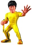 Round 5 Bruce Lee 6 Inch Action Figure Game of Death Bruce Lee Yellow Suit With Nunchucks