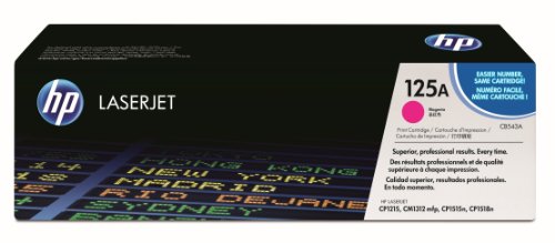 HP Laserjet CB543A 125A Cartridge in Retail Packaging-Magenta
