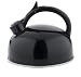 Kitchen & Housewares : Copco Zingo 2-Quart Enamel on Steel Teakettle, Black
