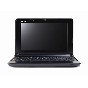Acer Aspire One AOA150-1553 8.9-Inch Onyx Black Netbook - 6.5 Hour Battery Life