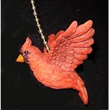 Virginia Red Cardinal Bird Ceiling Fan Light Pull