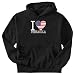 Sweatshirt Black  I Love Pensacola  Florida Usa City