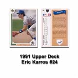 Eric Karros 1991 Upper Deck Star Rookie MLB Rookie Card