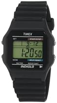 Timex Mens Digital Black Resin Strap Watch - T75961PF