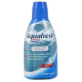 Aquafresh Mouthwash Fresh & Minty 600ml