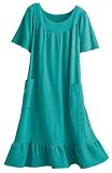 Crinkle Cotton Dress