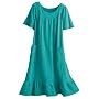 Crinkle Cotton Dress