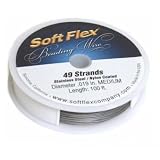Soft Flex Bead Wire 49 Strand 100 ft. .019