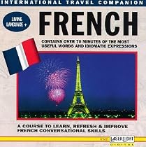 International Travel Companion - Living Language + French - A course to learn, refresh  and improve French conversational skills
