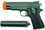 Airsoft Spring Pistol Black Heavy Weight SP-119BS-G-G33