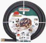Gilmour 38 Series Reinforced Rubber Commercial Hose, 3/4 Inch x 50 Feet,#38-34050, Black