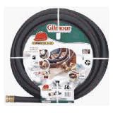 Gilmour 38 Series Reinforced Rubber Commercial Hose, 3 4 Inch x 50 Feet,#38-34050, Black by Gilmour