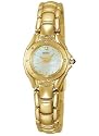 Seiko Women's Diamond-Accent Mother of Pearl Watch #SXGJ78