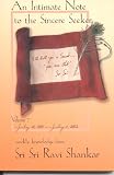 An Intimate Note to the Sincere Seeker, Volume 7: July 12, 2001-July 11, 2002